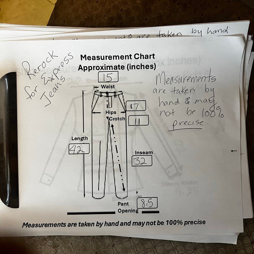 Y2k Rerock Express Barely Boot Jeans 4r Dark Wash… - image 5